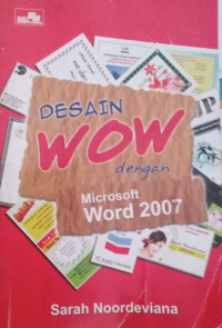 Desain Wow dengan Microsoft Word 2007