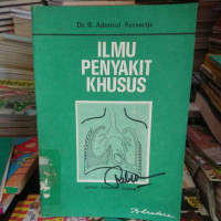 Ilmu Penyakit Khusus Untuk Perawat Bagian III