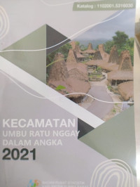 Kecamatan Umbu Ratu Nggay dalam angka 2021