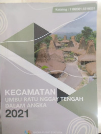Kecamatan Umbu Ratu Nggay Tengah dalam angka 2021