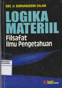 Logika Materiil : Filsafat Ilmu Pengetahuan