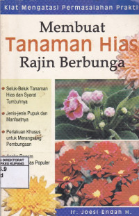 Membuat tanaman hias rajin berbunga