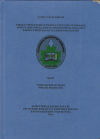 Tingkat pengetahuan perawat tentang pengkajian airway, breathing, circulation di Instalasi Gawat Darurat RSUD. Prof. Dr. W.Z. Johannes Kupang