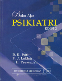 Buku Ajar Psikiatri = Textbook of Psychiatry