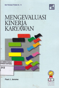 Mengevaluasi kinerja karyawan = Evaluating Employee Performance