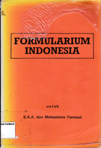 Formularium Indonesia