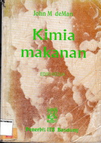 Kimia Makanan = Principles of food chemistry