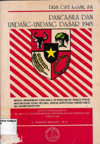 Pancasila dan undang-undang dasar 1945