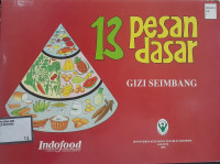 13 Pesan Dasar Gizi Seimbang