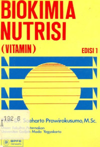 Biokimia Nutrisi (Vitamin)