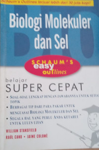 Biologi Melekular dan Sel