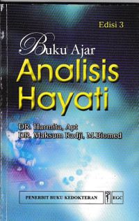 Buku Ajar Analisis Hayati