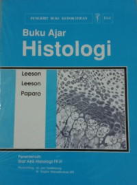 Buku Ajar Histologi (Textbook od Hystology)