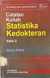 Catatan Kuliah Statistika Kedokteran