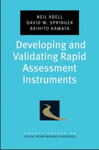 Developing and Validating Rapid Assessment Instruments