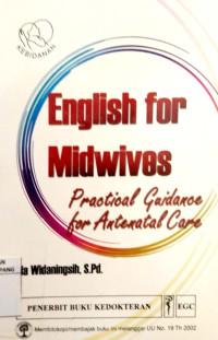 English For midwives Practical Guidance for Antenatal Care