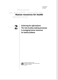 Human resources for health