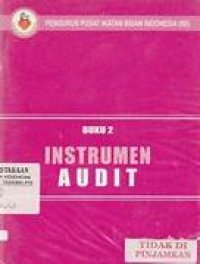 Instrumen Audit, Buku 2