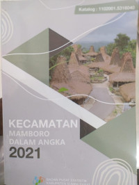 Kecamatan Mamboro Dalam Angka 2021