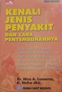 Kenali Jenis Penyakit dan Cara Menyembuhkannya