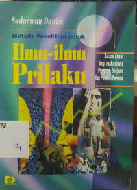 Metode Penelitian Untuk Ilmu-ilmu Prilaku