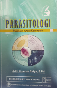 Parasitologi : Praktikum Analis Kesehatan