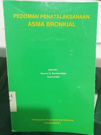 PEDOMAN PENATALAKSANAAN ASMA BRONKIAL