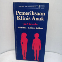 Pemeriksaan Klinis Anak