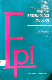 Pengantar epidemiologi modern