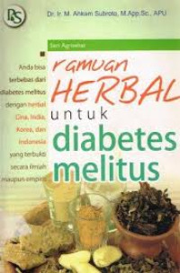 RAMUAN HERBL UNTUK DIABETES MELITUS