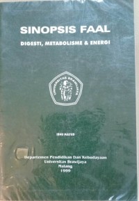 Sinopsis faal digesti, metabolisme & energi