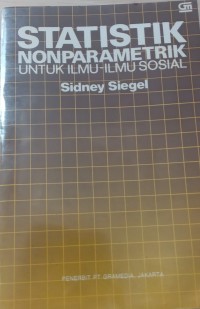 Statistik Nonparametrik Untuk Ilmu - Ilmu Sosial