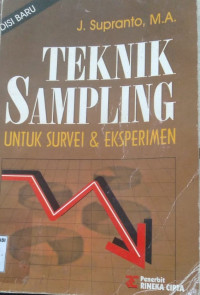 Teknik Sampling untuk Survei  & Eksperimen