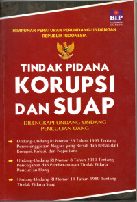 Tindak pidana korupsi dan suap