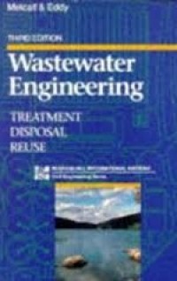 Wastewater Engineering Treatment Disposal Reuse